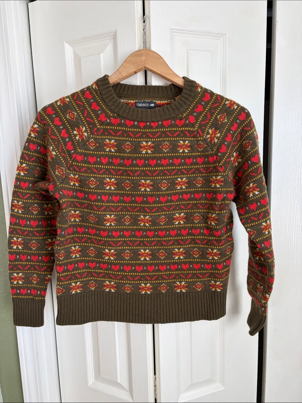 Toad and Co Festive Fair Isle Sweater